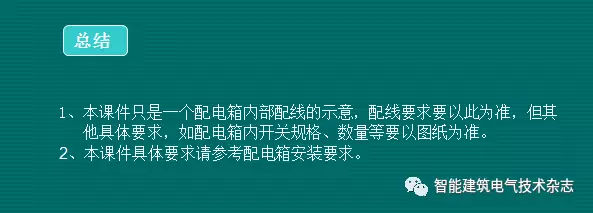 必須收集！配電箱內(nèi)部布線要求