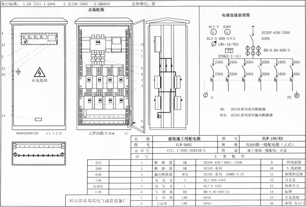 如何在施工現(xiàn)場配置臨時用電配電箱(機(jī)柜)？標(biāo)準(zhǔn)化的例子！