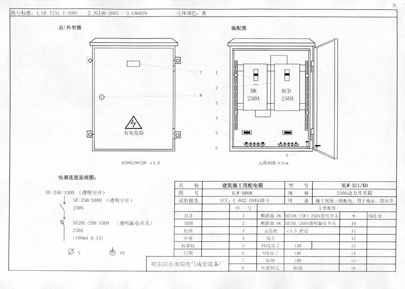 機(jī)電的！施工現(xiàn)場(chǎng)臨時(shí)用電配電箱(機(jī)柜)標(biāo)準(zhǔn)化配置圖集，只有這一個(gè)！