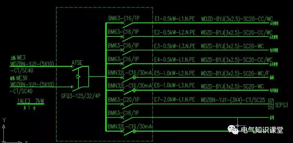 配電箱系統(tǒng)圖中的字母是什么意思？教你如何閱讀配電箱系統(tǒng)圖！